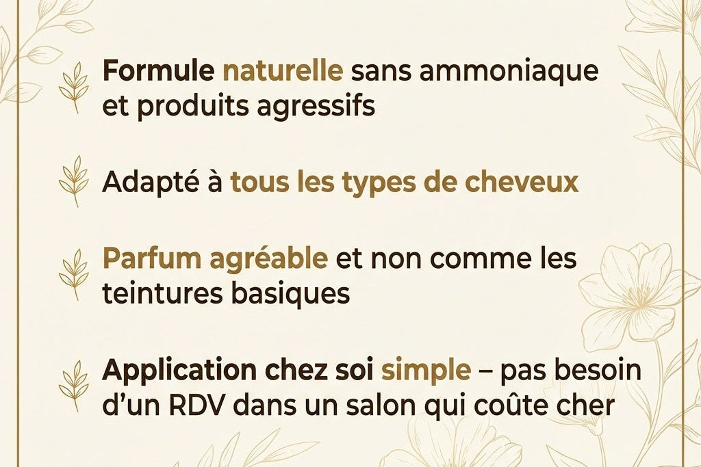 Shampoing Colorant Noir naturel