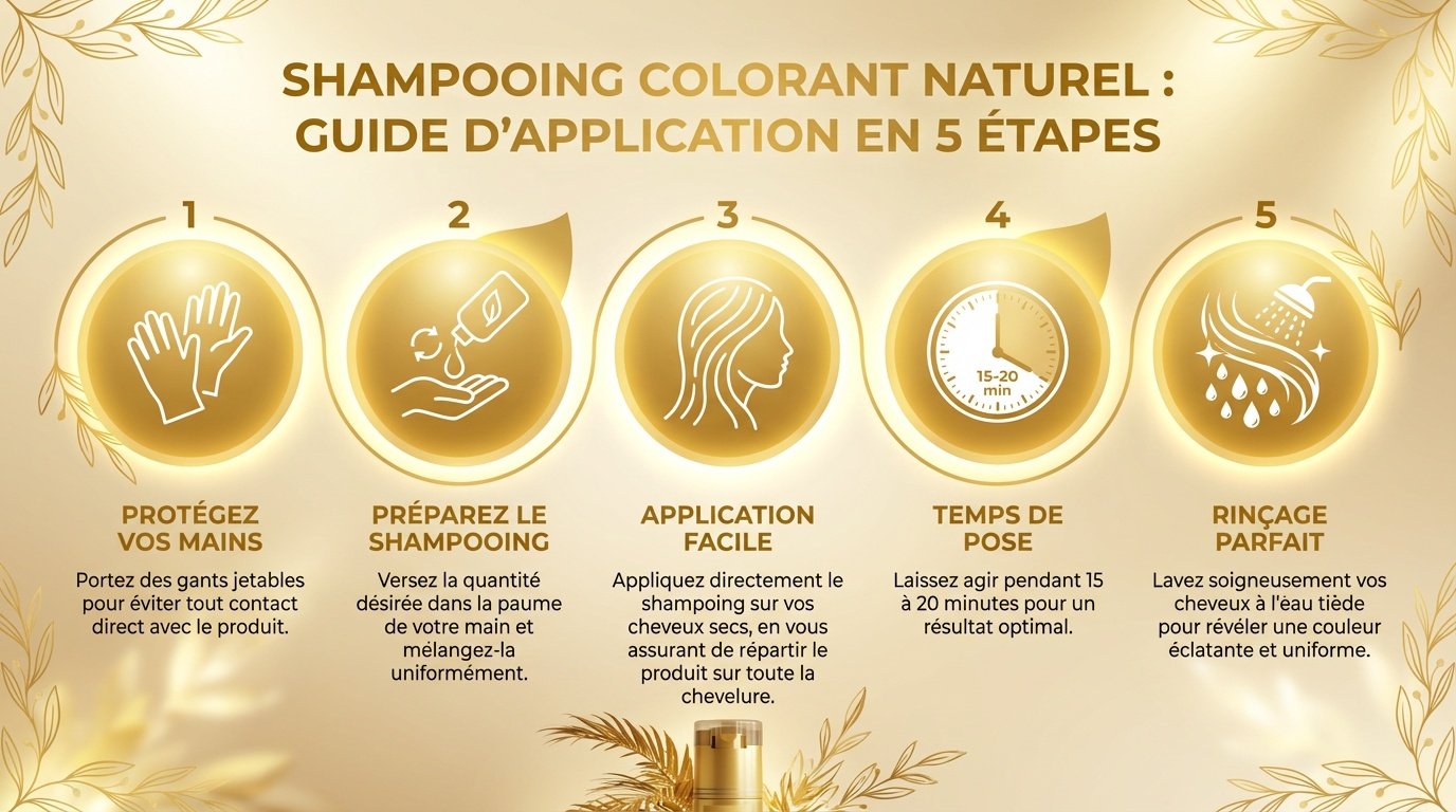 Shampoing Colorant Noir naturel